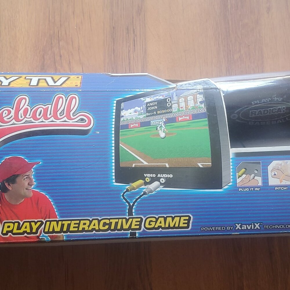 VINTAGE  PLUG N PLAY TV BASEBALL GAME BY RADICA - Picture 9 of 10